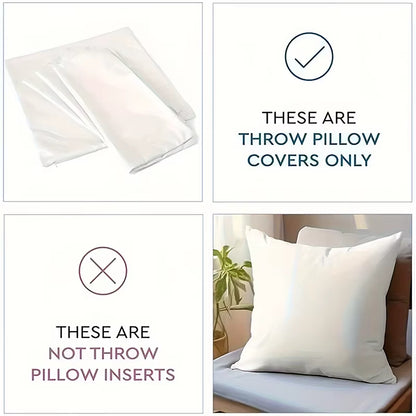 Christmas Deer Pattern Decorative Cushion Covers Square Polyester Pillowcase, Modern Sofa Decorative Cushion Cover